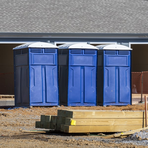 are there any restrictions on what items can be disposed of in the porta potties in Pine River Wisconsin